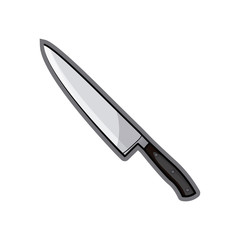 ICONO CUCHILLO blanco y negro