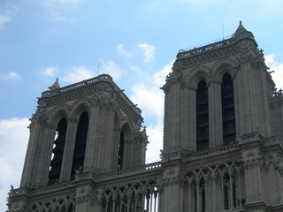 les beffrois de Notre Dame de Paris