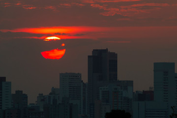 Fototapeta premium Dawn and Skyline