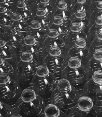 Stacks Of 100's of Plastic Bottles