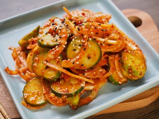 한국의 음식 오이 야채무침, 오이 챠소샐러드 