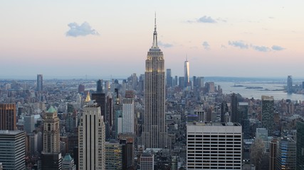 Fototapeta na wymiar view of city nyc