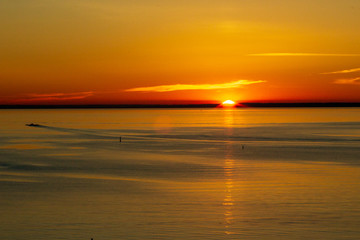 Sunrise Sunset at Collingwood in the Georgian Bay July 1, 2019