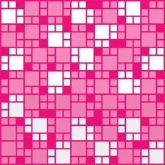 The Pink Square Design Pattern Wallpaper