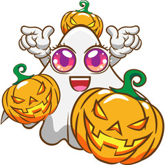 pumpkin vector graphic clipart design