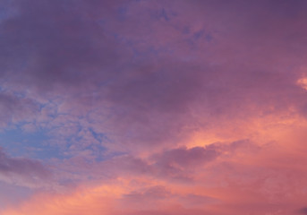 Obraz premium Sunset sky background