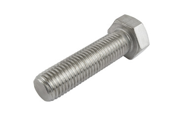 Screw isolated on white