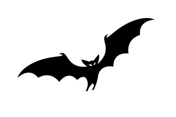 bat silhouettes - Halloween vector illustration
