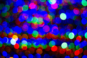 Abstract blur bokeh circles use it to texture background