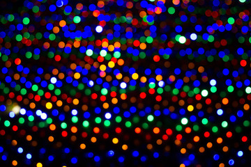 Obraz premium Abstract blur bokeh circles use it to texture background