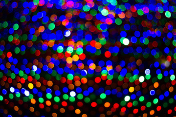 Abstract blur bokeh circles use it to texture background