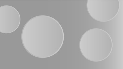 grey 3D abstract wallpaper | round shapes
