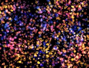 Multicolored Confetti Background