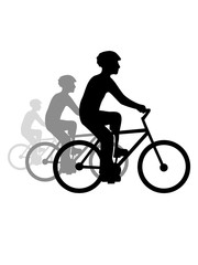 Obraz premium 3 przyjaciół zespół sport wyścigi załogi rowerzysta wycieczka wycieczka rowerowa wycieczka rowerowa wycieczka kask rowerowy jazda kierowca ochrona głowy fajny design rowerzysta bezpieczny wypadek clipart