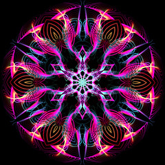 Multicolored Mandala