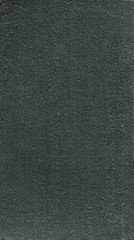 Artificial leather texture. Gray old book cover. Rough surface with embossed. Blank retro page. Empty place for text. Perfect for background and vintage style design.