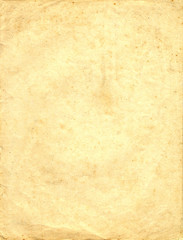 Old paper texture. Rough faded surface. Blank retro page. Empty place for text. Perfect for background and vintage style design.