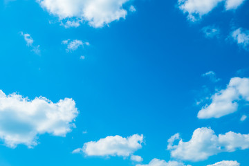 写真素材 青空 空 雲 秋の空 背景 背景素材 9月 コピースペース Wall Mural Rummy Rummy
