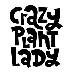 Plants lettering quote