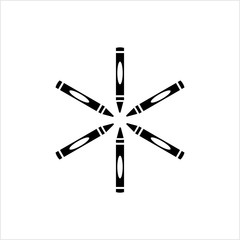 Crayon Icon, Drawing Crayon