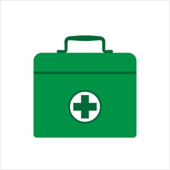 Doctor Bag Icon, First Aid Box Icon