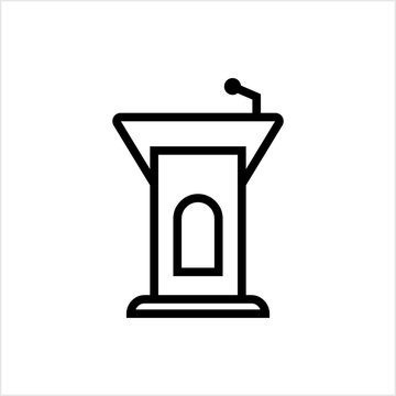 recommend clip art: Tribune Icon, Podium, Dias