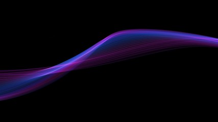 Multicolored Light Wave Background