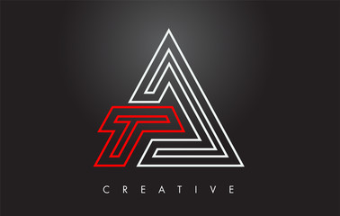 A Letter Monogram Design Logo. Letter A Icon Logo with Modern Monogram