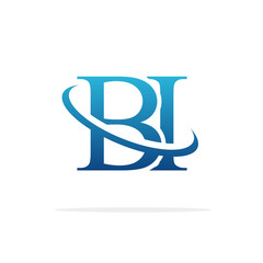 BI Creative logo design vector art