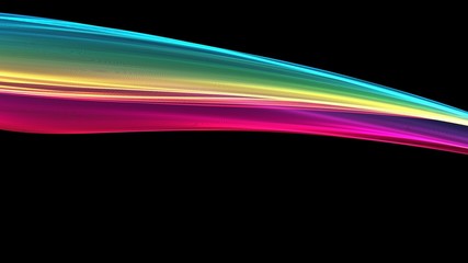 Multicolored Light Wave Background