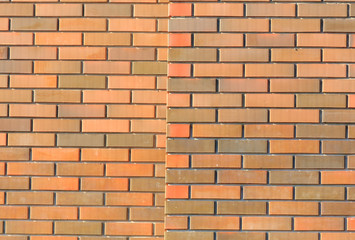 Bricks in the wall as an abstract background