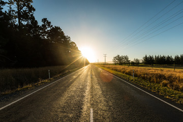 Fototapeta premium Road to Sun