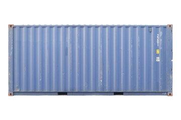 container Cut white background For easy use