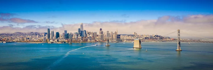 Foto op Canvas San Francisco Skyline © heyengel