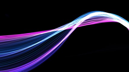Multicolored Light Wave Background