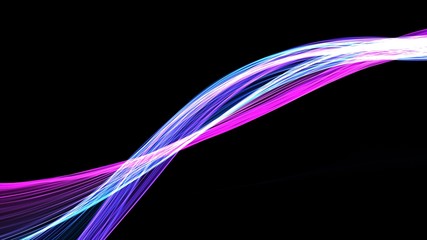 Multicolored Light Wave Background