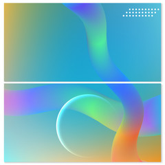 Abstract backgrounds. Creative colored wallpapers