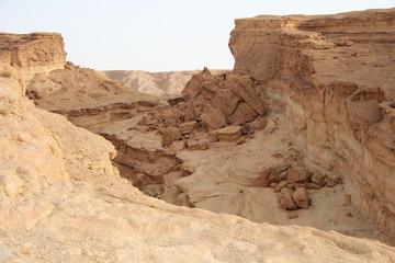 Pustynia przestrzeń kanion Tunezja Mides