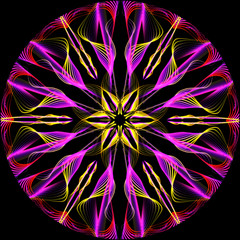 Multicolored Mandala