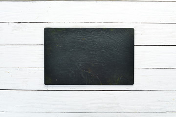 Kitchen stone boards. Top view.