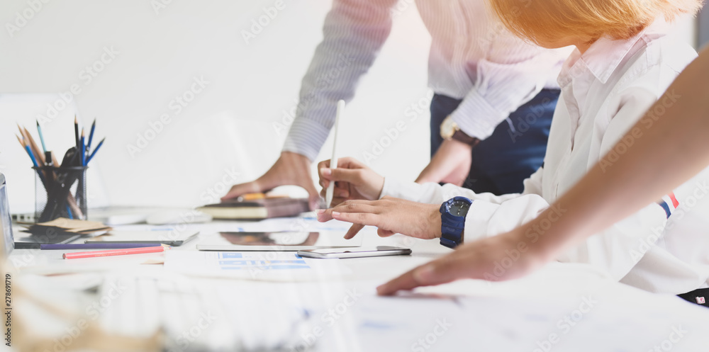 Canvas Prints team of ux ui designer at work