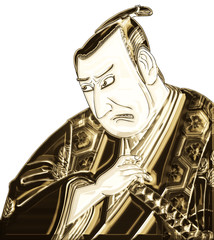 浮世絵　殿さま　その2　金バージョン