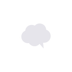 Speech Bubble. Speech bubble icon. Message icon. Speech icon. Message Bubble vector icon isolated on white background