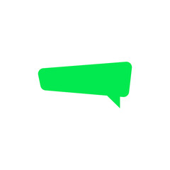 Speech Bubble. Speech bubble icon. Message icon. Speech icon. Message Bubble vector icon isolated on white background