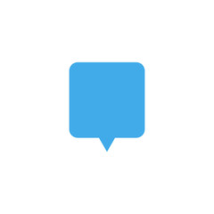 Speech Bubble. Speech bubble icon. Message icon. Speech icon. Message Bubble vector icon isolated on white background