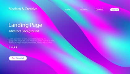 Website Landing Page Template