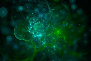 abstract digital fractal fantasy design creative