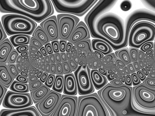 Beautiful abstract background for art projects, cards, business, posters. 3D illustration, computer-generated fractal