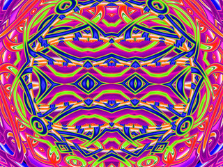 Beautiful abstract background for art projects, cards, business, posters. 3D illustration, computer-generated fractal