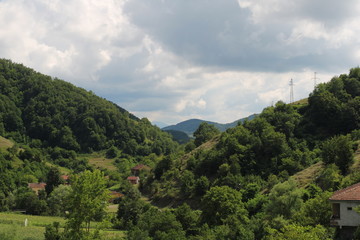 view of mountains